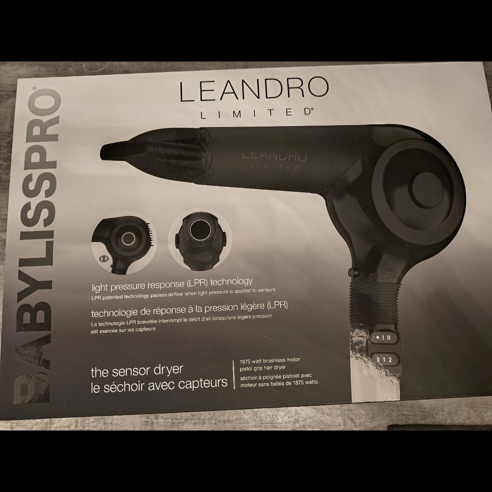 BaBylissPRO Leandro Limited Edition Dryer- Light Pressure Response Technology